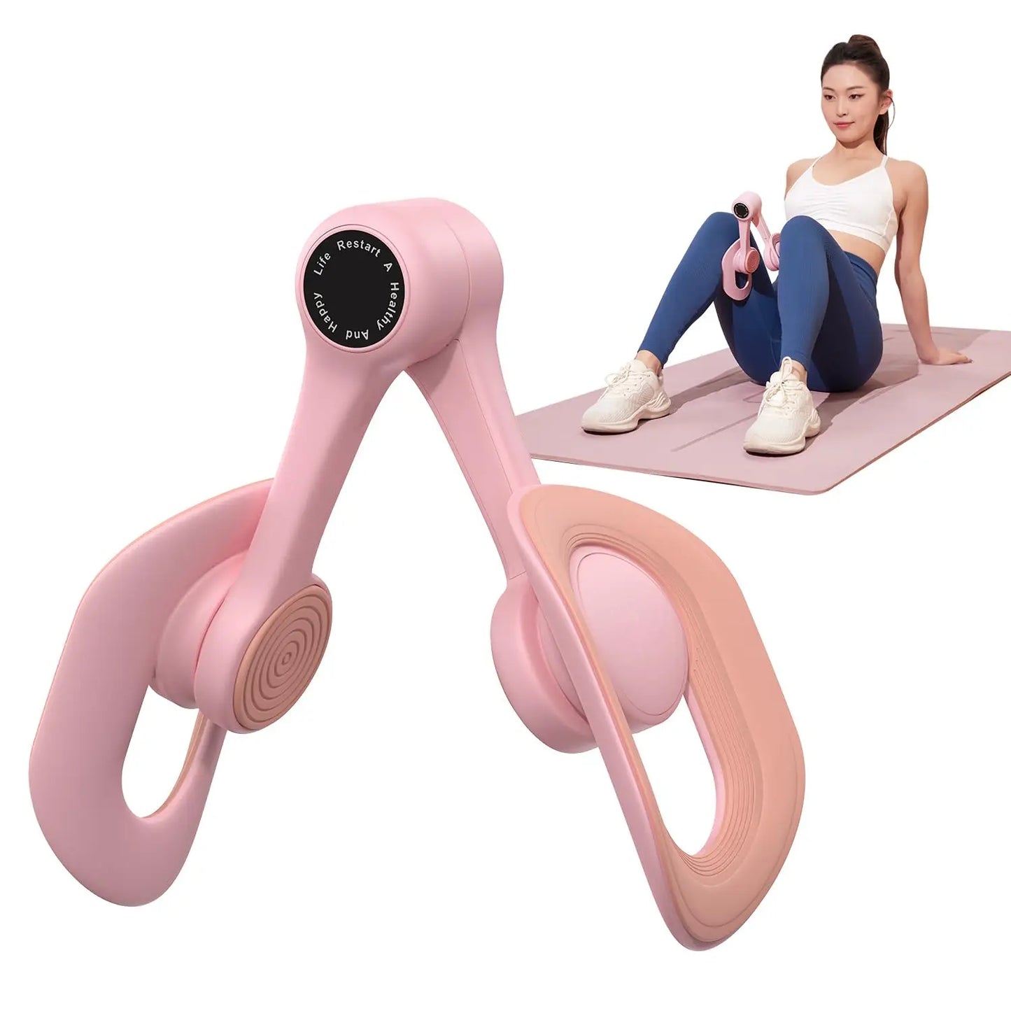 Merach Thigh Trainer Pelvic Floor Muscle Trainer Inner Thigh Exercise Equipment Pilates Strengthening Device
