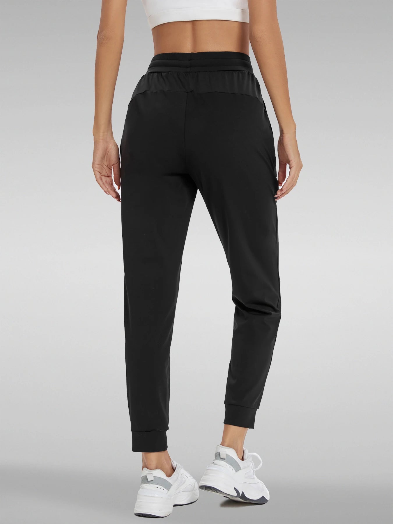 Women's High Waisted Joggers with Pockets Athletic Workout Yoga Sweatpants Comfy Lounge Pants