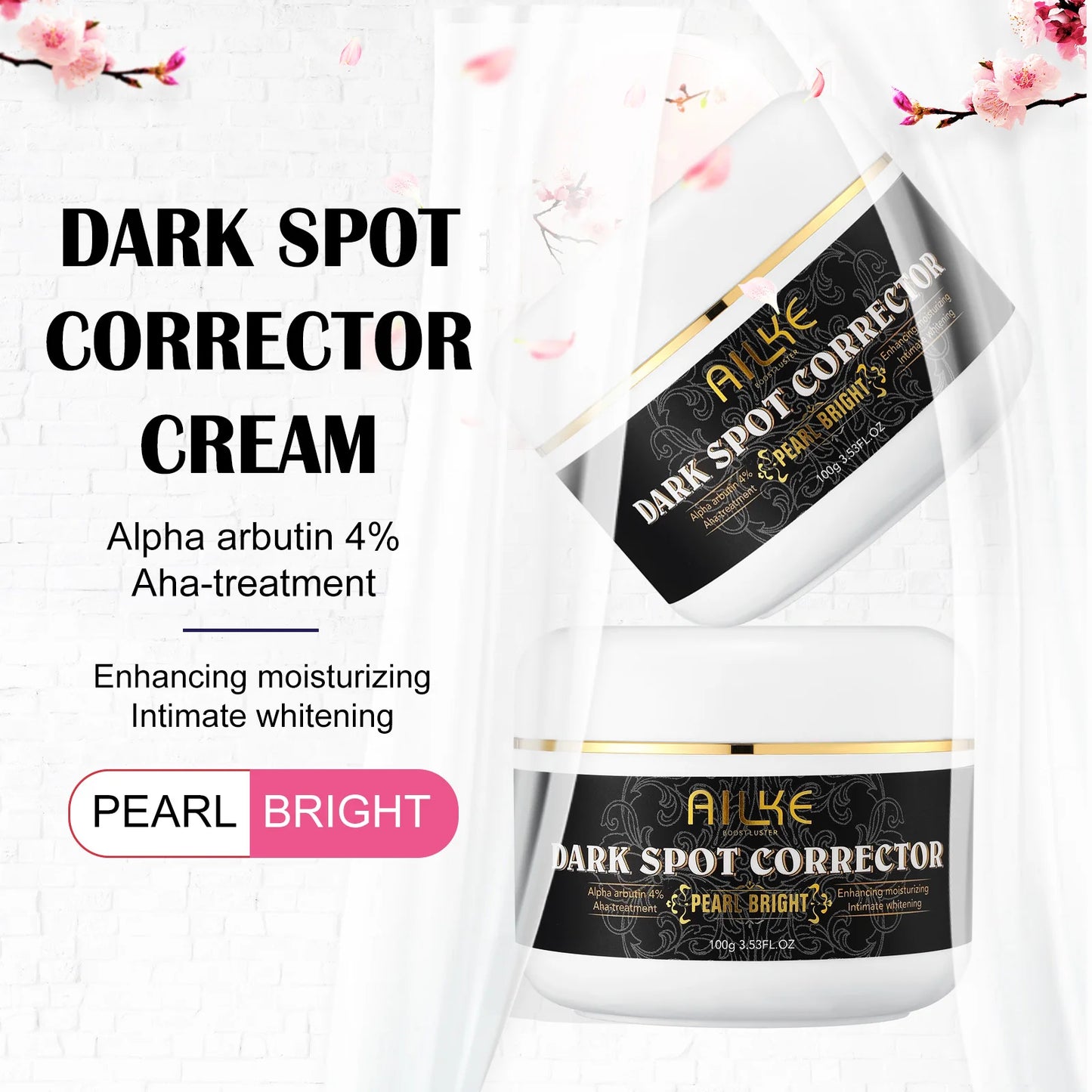 AILKE Collagen Whitening Set, Moisturizer, Hydration, Dark Spot Removal Cream, Brightening Body Lotion, Armpit Whitening Cream