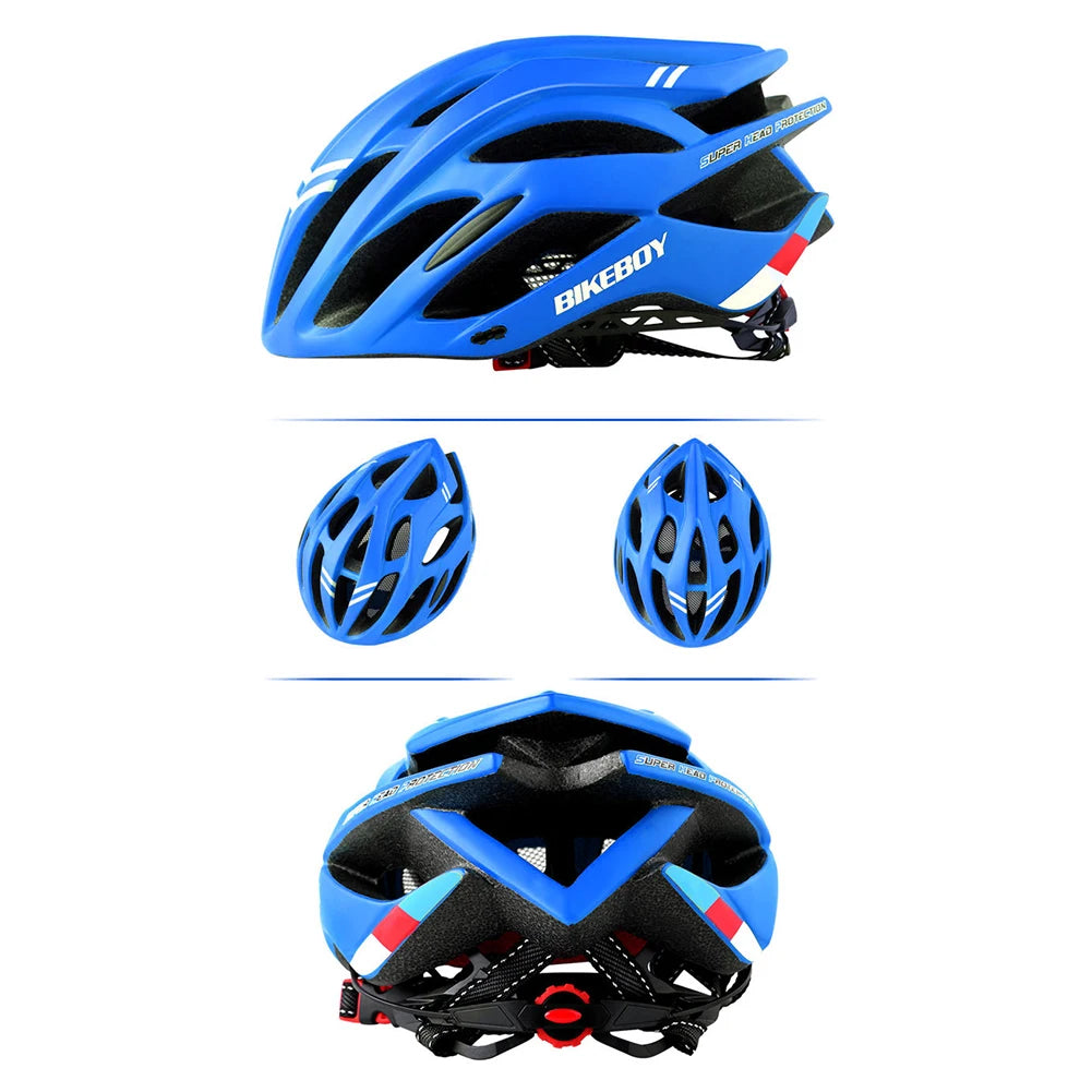 Bikeboy MTB Bike Helmet for Men Women Sport Cycling Helmet Adjustable Mountain Road Bicycle Soft Pad Safety Hat Cap Accessories