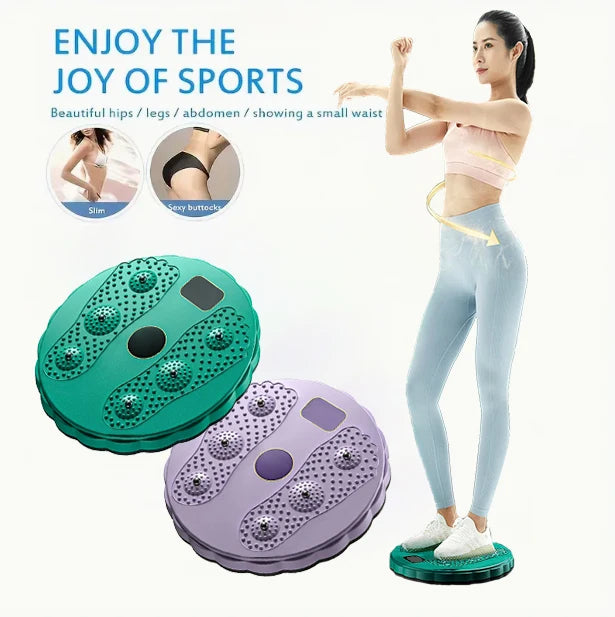 Waist Twisting Disc Magnetic Massage Body Trainer for Abdomen Weight Loss and Body Shaping Fitness Equipment