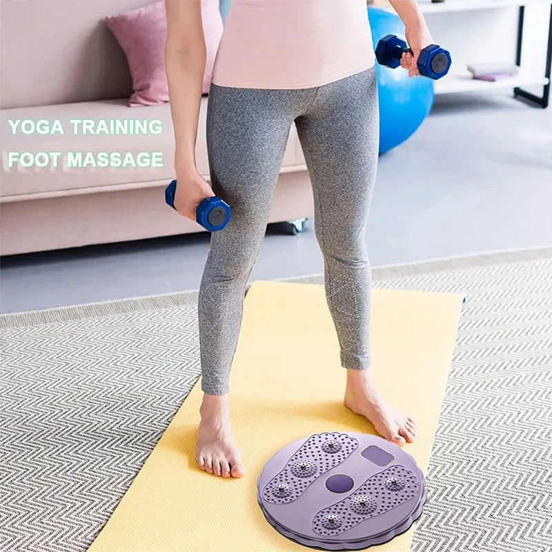 Waist Twisting Disc Magnetic Massage Body Trainer for Abdomen Weight Loss and Body Shaping Fitness Equipment