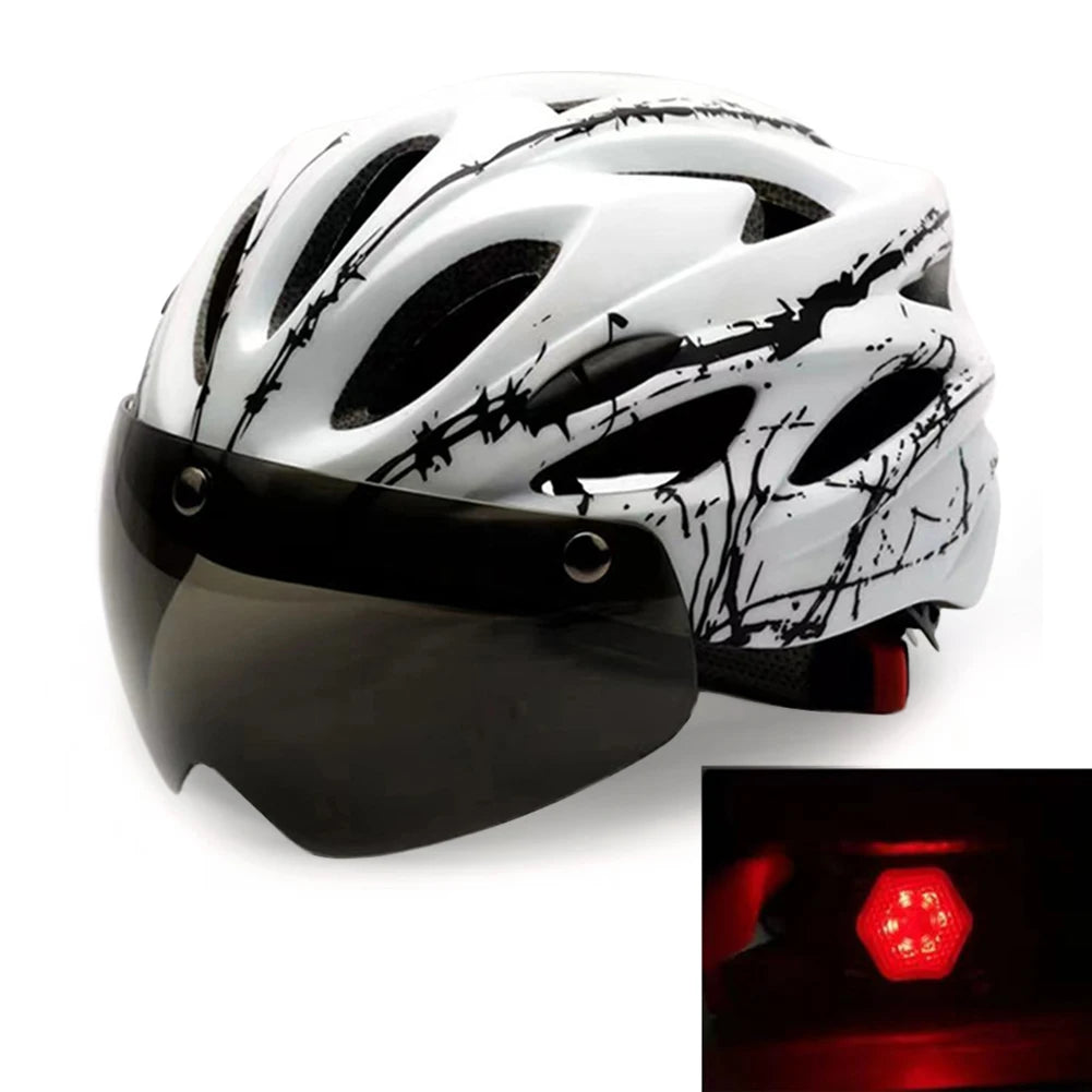 Bikeboy MTB Bike Helmet for Men and Women Adjustable Cycling Safety Hat with Soft Padding for Mountain and Road Biking