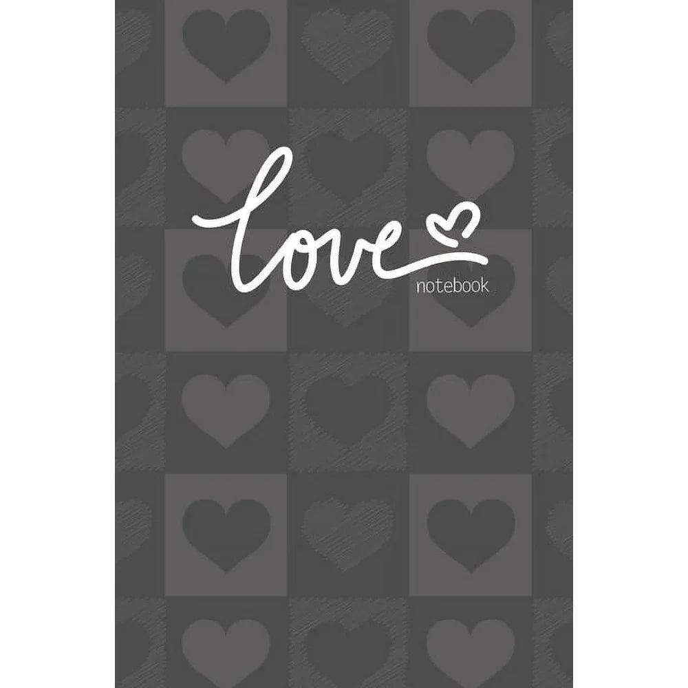 Love Notebook Blank Journal Dotted Lines Wide Ruled A5 6x9 Inches 288 Pages Professional Perfect Bound Durable Paper Plan Your