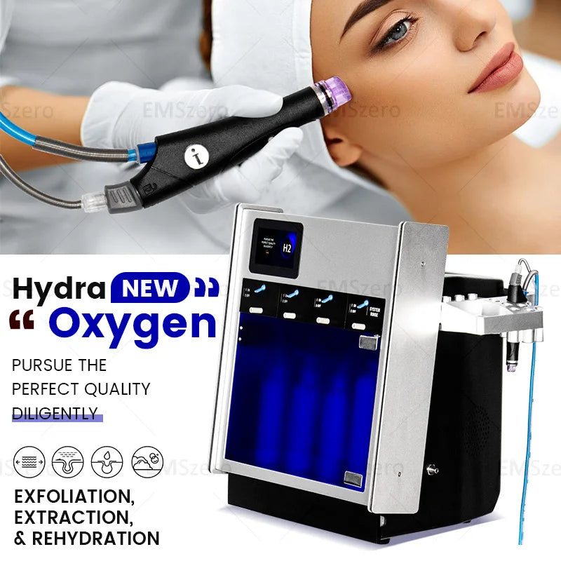 Face Lift Deep Cleansing Water-Based Exfoliation Skin Care Microdermabrasion Oxygen Therapy Machine Beauty Equipment Salon
