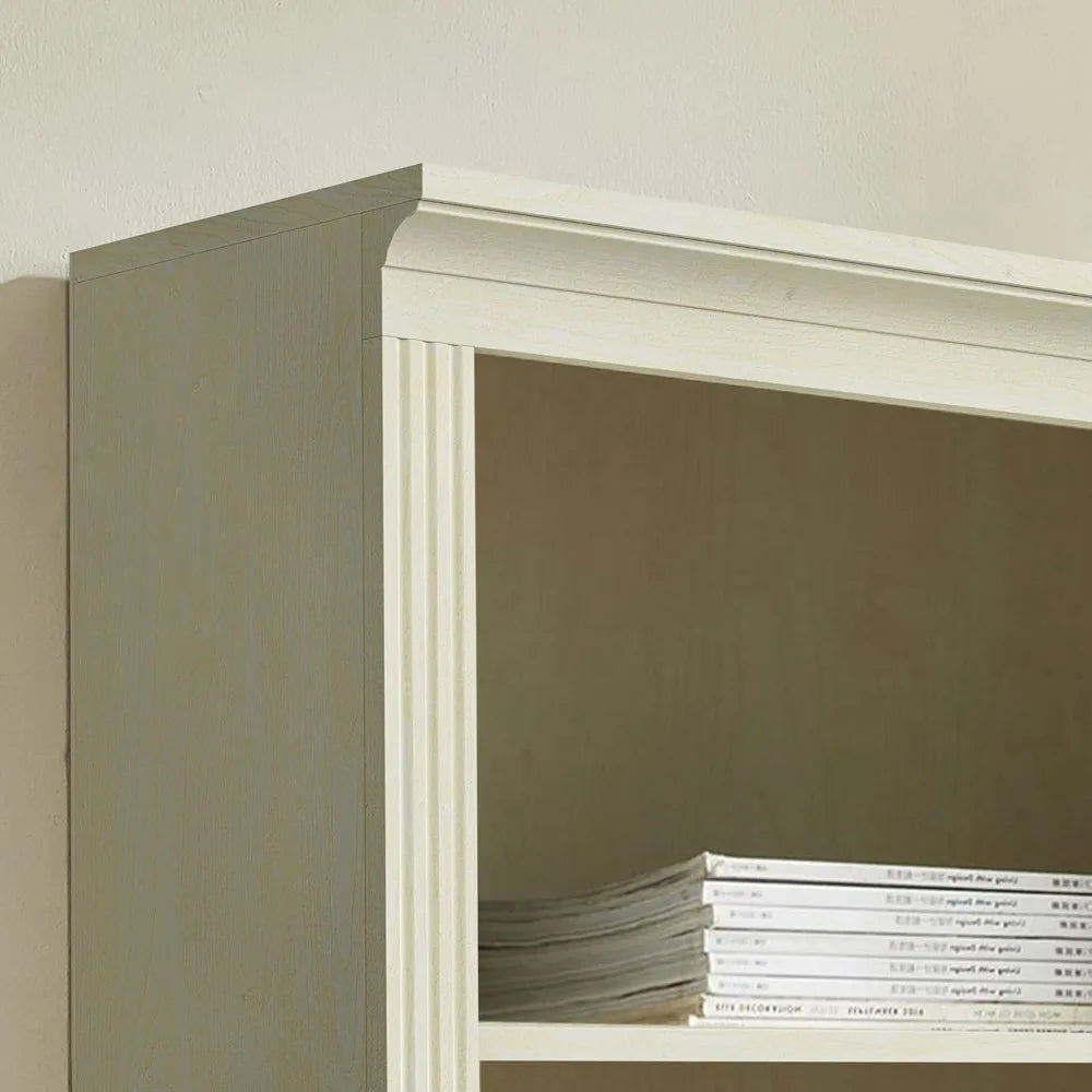Halston Multi-Depth Bookcase - Adjustable Open Shelf Storage Unit for Home & Office, 31.5”L x 15.75”W Display Shelving
