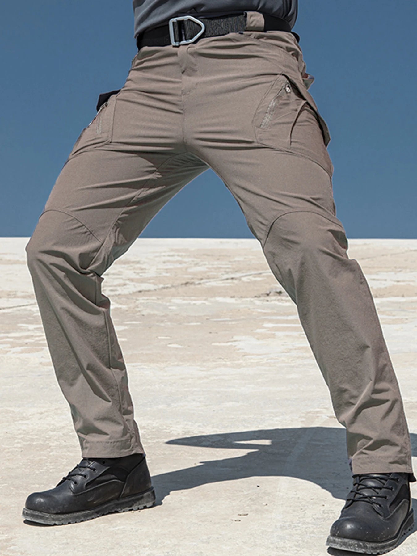 Men Spring Autumn Tactical Fitness Pants Climbing Hiking Camping cycling Hunting Elastic Trousers Quick Dry Trekking Gym Sports