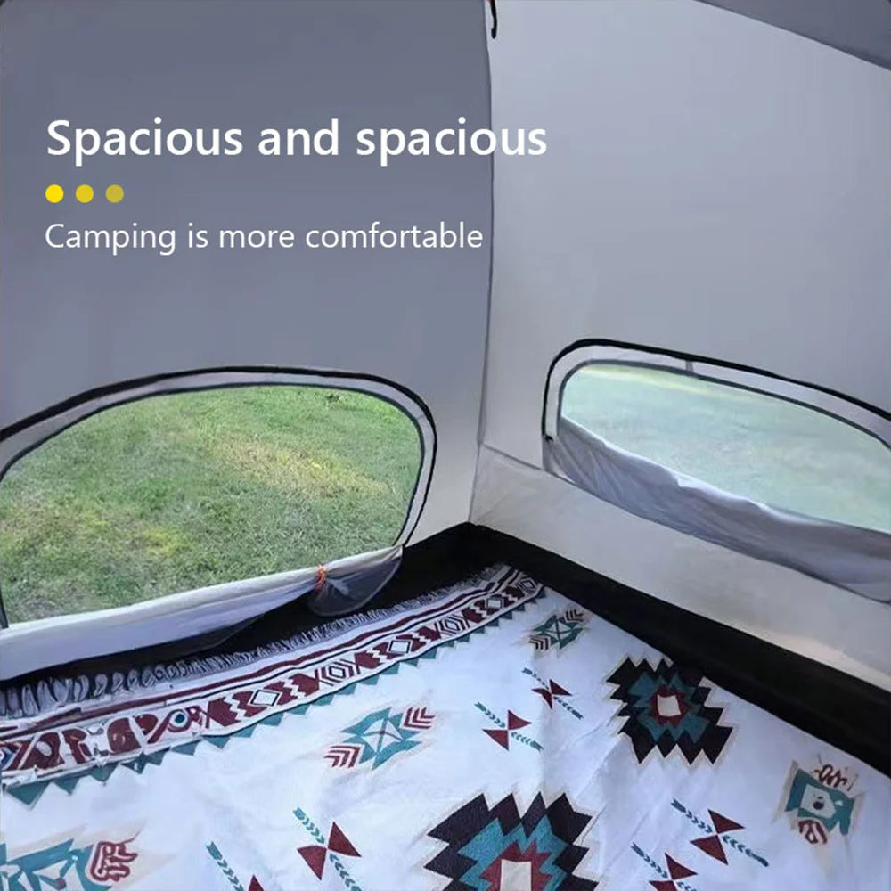 Automatic Quick Opening Camping Tent for Two with Two Doors and Two Windows