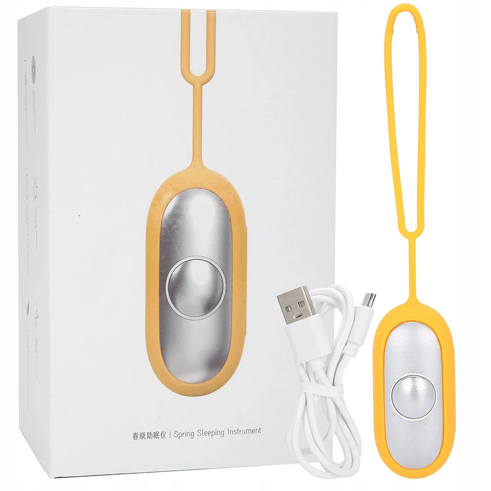 Sleep Aid Machine Improve Deep Sleep Handheld Micro-Current Instrument USB Charging Handheld Relaxation Device for Home