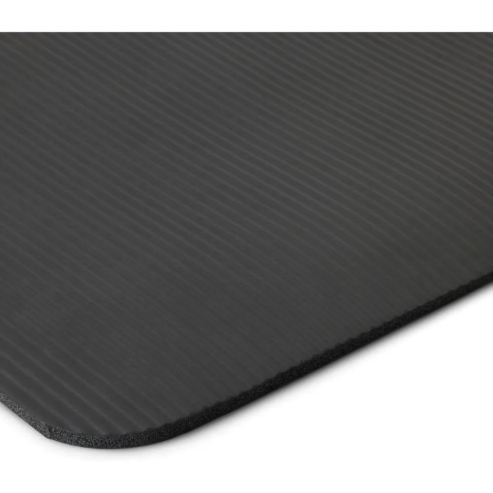 Basics 1/2 Inch Extra Thick Exercise Yoga Mat with Carrying Strap, Cushioned Support, for Fitness and Gym Workouts