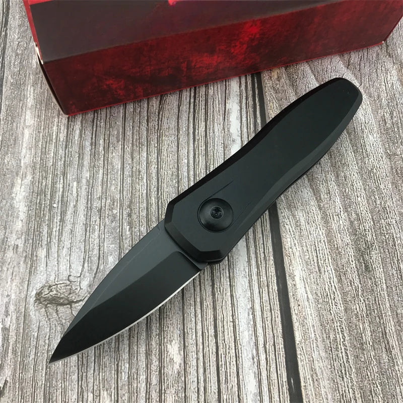 KS 7500 Mini Folding Knife 8Cr18Mov Steel Blade Aluminum Alloy Handle Outdoor Camping Survival Tactics EDC Hunting Knife