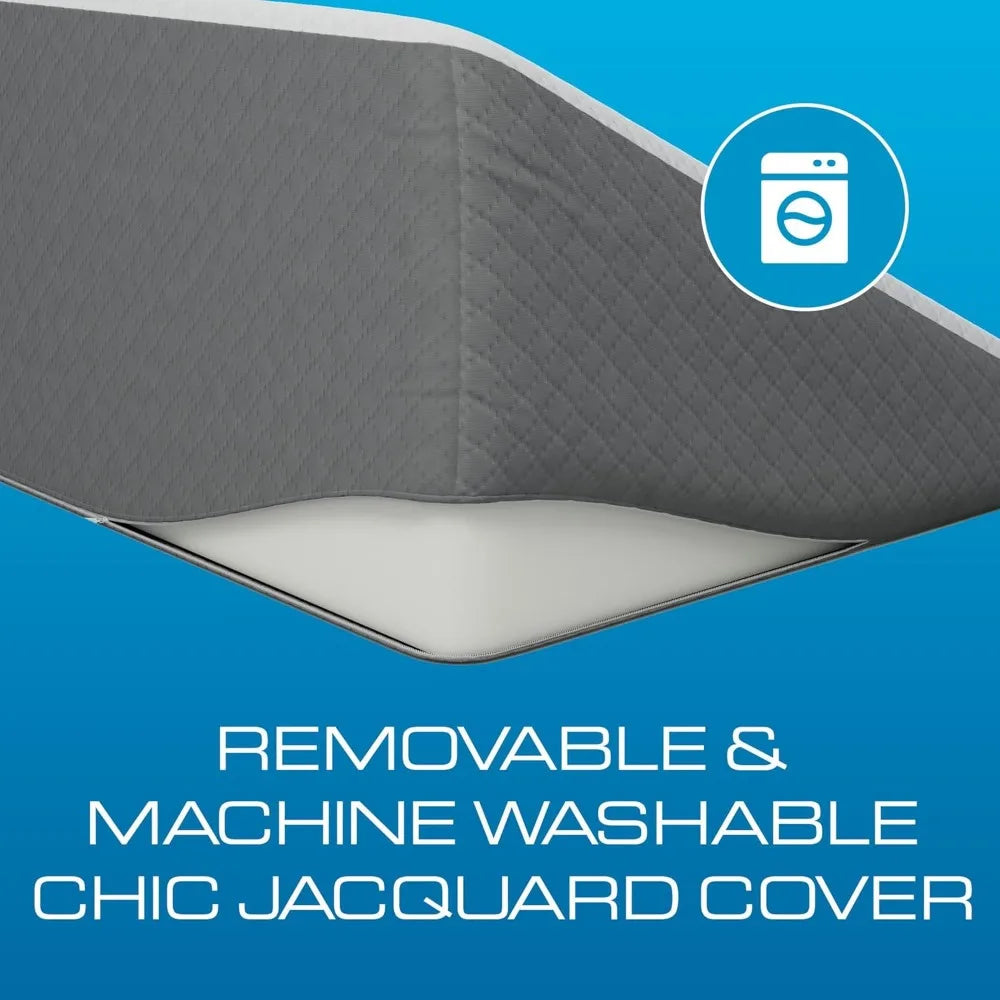 Bed Wedge Pillow for Sleep Apnea, Sleeping Comfort, Relaxing, Acid Reflux, Heartburn and Back Pain Relief. Cushion for Sitting