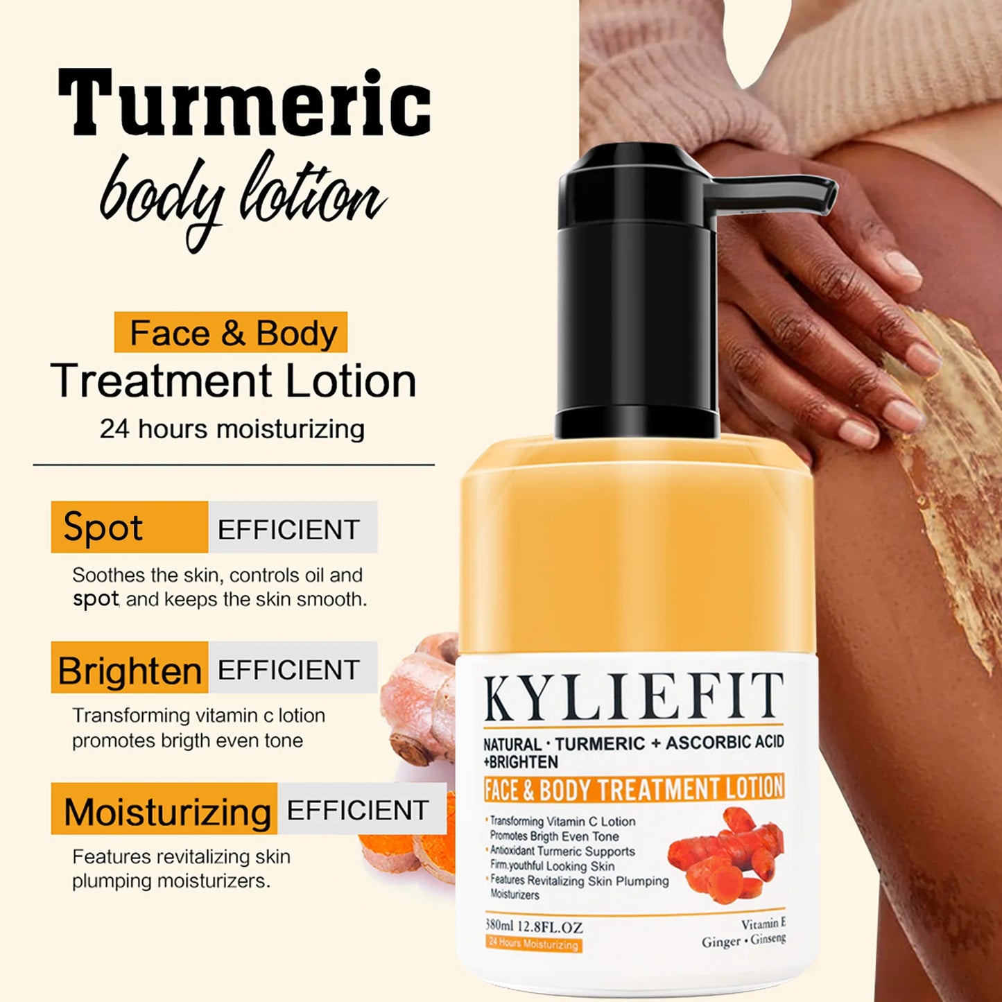 Anti Aging Skin Care Firming and Brightening Lotion for Uneven Skin Tone Age Spots and Sun Damaged Dry Skin