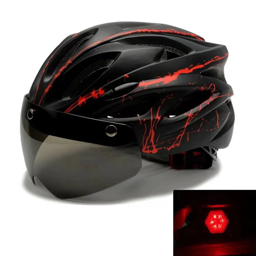 Bikeboy MTB Bike Helmet for Men Women Sport Cycling Helmet Adjustable Mountain Road Bicycle Soft Pad Safety Hat Cap Accessories