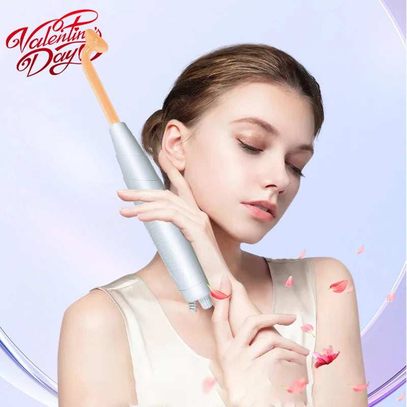 4 In 1 Facial Skin Care Stick High Frequency Facial Massager Skin Care Set Portable Tools for Family Use