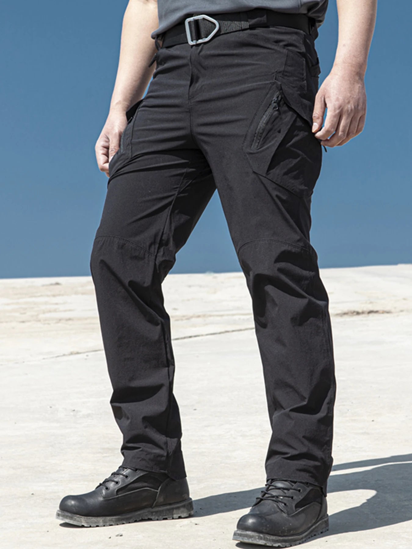 Men Spring Autumn Tactical Fitness Pants Climbing Hiking Camping cycling Hunting Elastic Trousers Quick Dry Trekking Gym Sports
