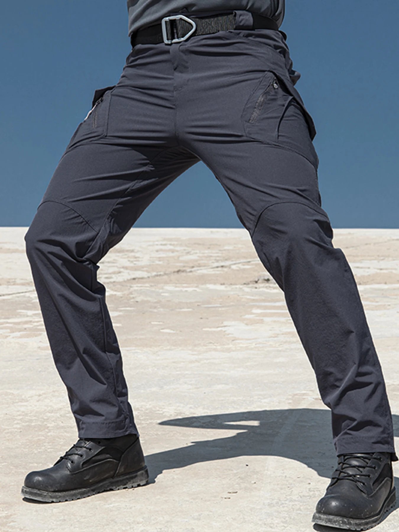 Men Spring Autumn Tactical Fitness Pants Climbing Hiking Camping cycling Hunting Elastic Trousers Quick Dry Trekking Gym Sports