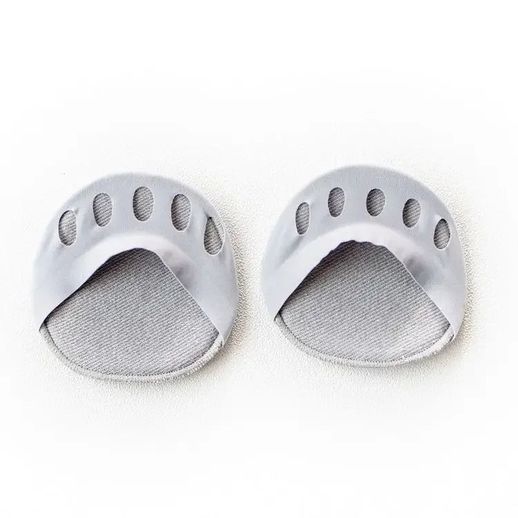 2Pcs Silicone Forefoot Pads Honeycomb Gel Shoe Pad for Women Heels Insoles Foot Pain Relief Inserts Foot Blister Care Cushions