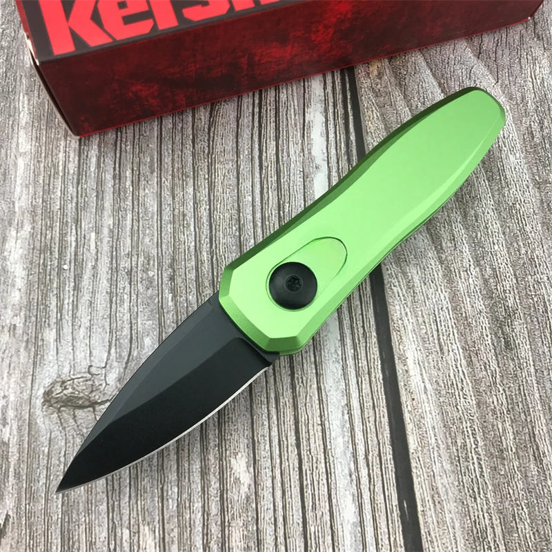 KS 7500 Mini Folding Knife 8Cr18Mov Steel Blade Aluminum Alloy Handle Outdoor Camping Survival Tactics EDC Hunting Knife