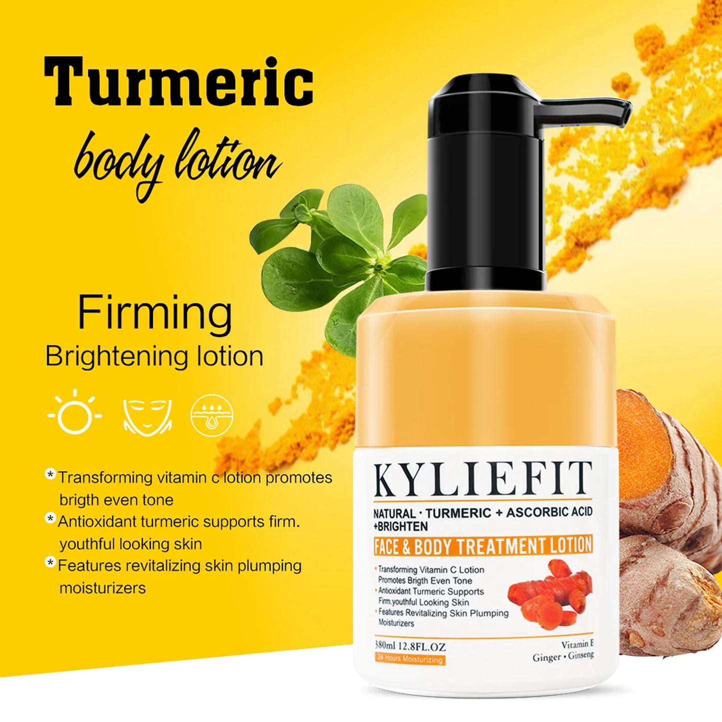 Anti Aging Skin Care Firming and Brightening Lotion for Uneven Skin Tone Age Spots and Sun Damaged Dry Skin