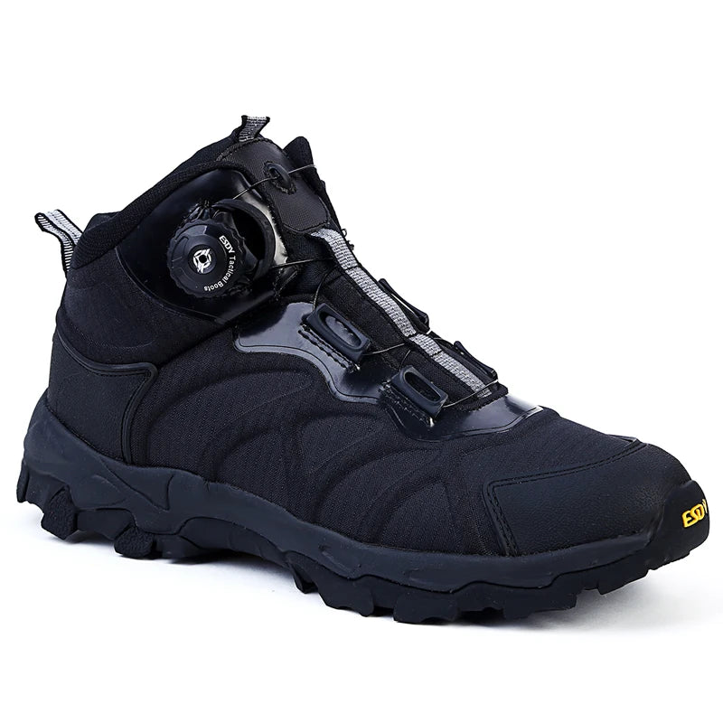 Men Outdoor Hiking Boots Waterproof Tactical Sneakers Ankle Boots for Autumn Winter