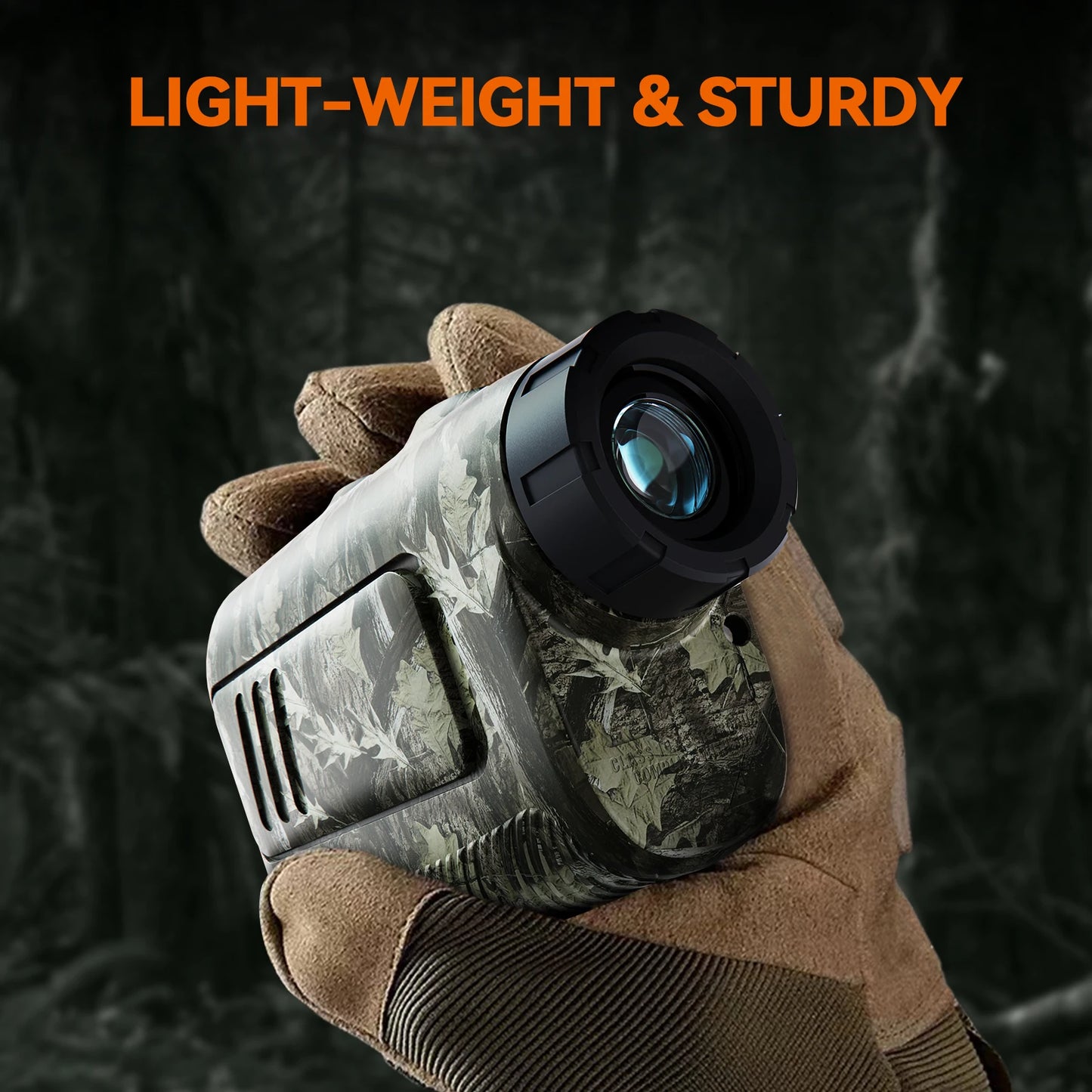 MiLESEEY Range Finder for hunting PF2E, 600m Laser Rangefinder, 7° Big Field View, with Rain and Fog Ranging Mode, BOW Mode