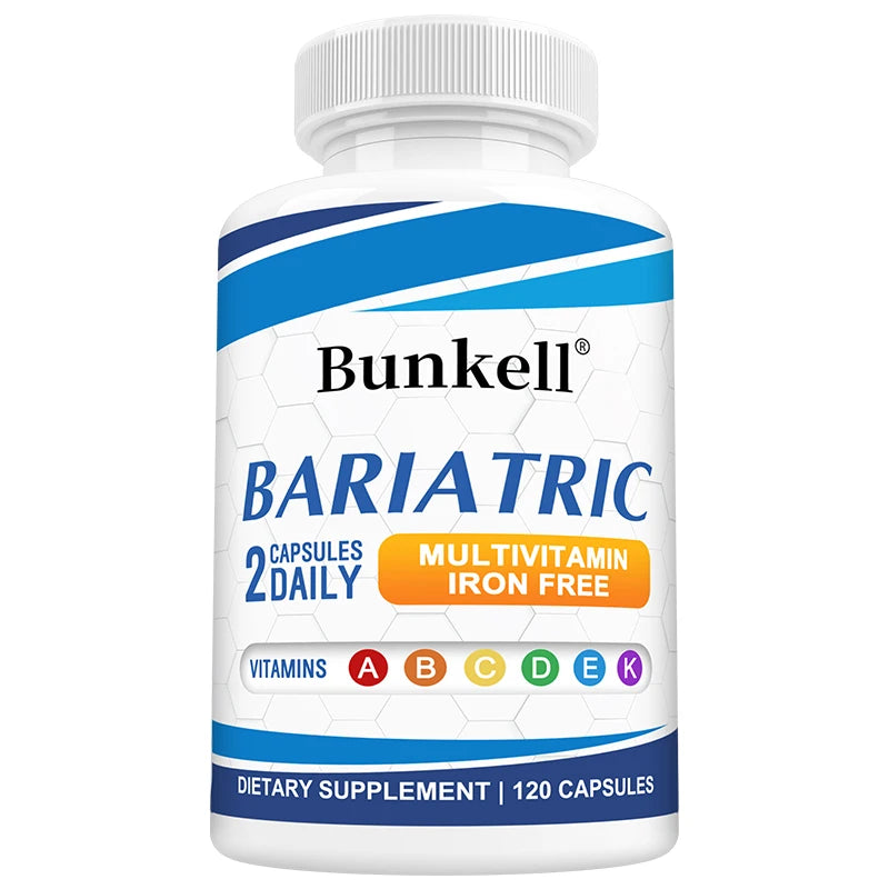 Multivitamin with Iron - Weight Management Supplement, Fat Burning & Metabolism, Vitamin & Mineral Supplement, 120 Capsules