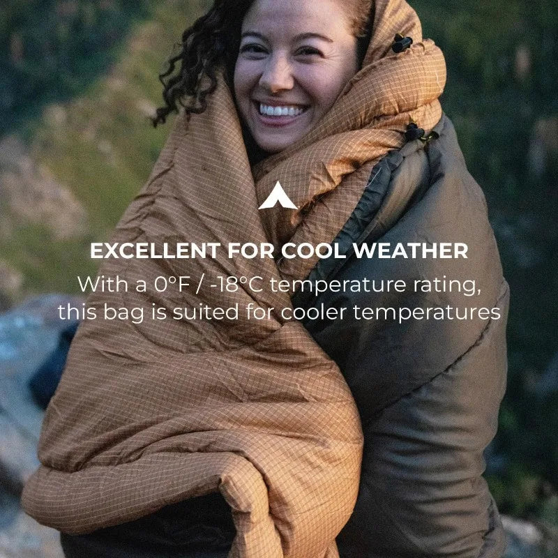 Teton Celsius Regular Sleeping Bags -25F 20F 0F All Weather Bag for Adults and Kids Camping