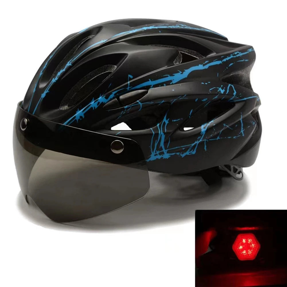 Bikeboy MTB Bike Helmet for Men Women Sport Cycling Helmet Adjustable Mountain Road Bicycle Soft Pad Safety Hat Cap Accessories