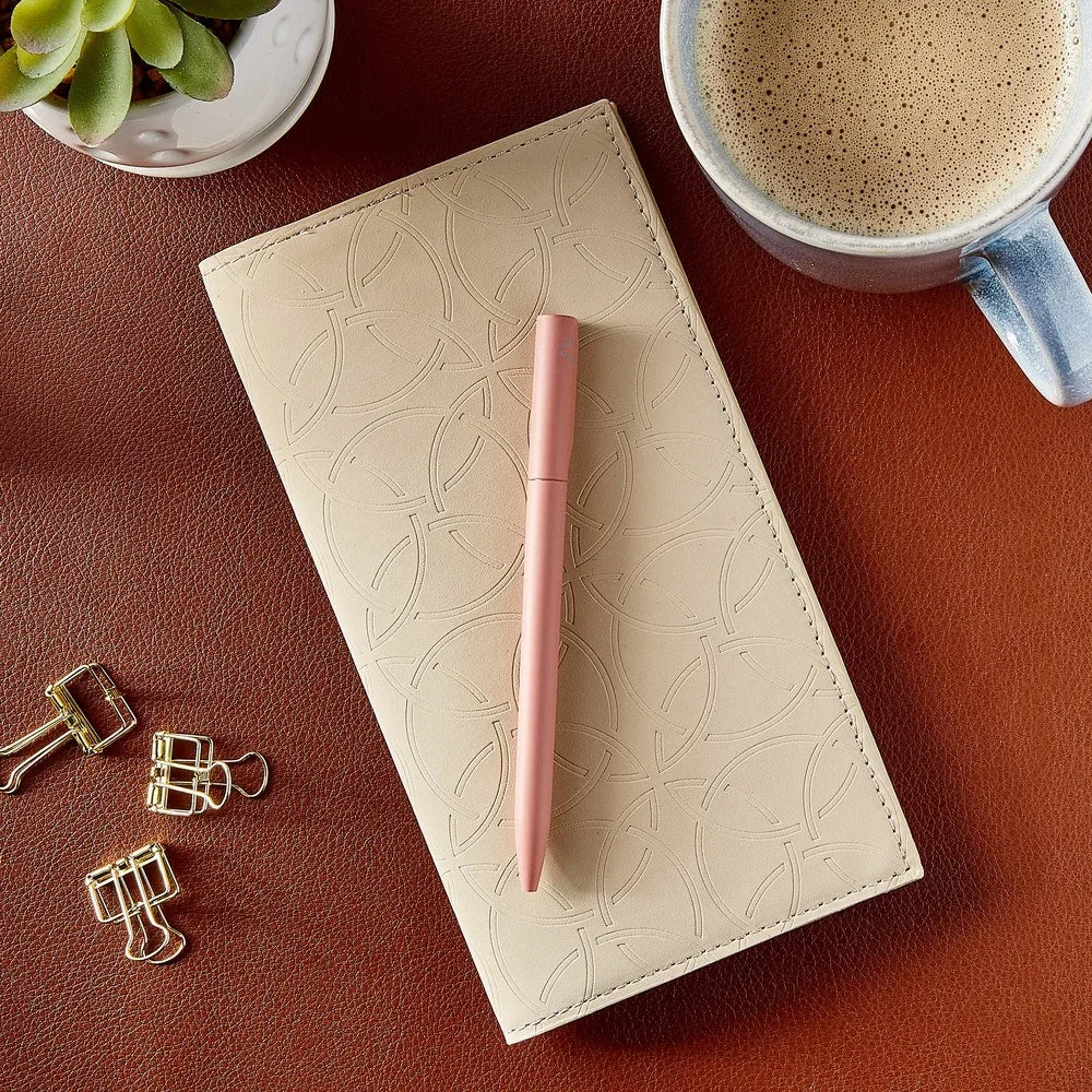 Simulated Suede Journal Embossed Cover 80 Ruled Pages Compact Notebook Portable Writing Diary Ideal Students Travel and Gifts