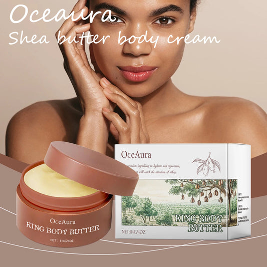 Oceaura Shea Butter Body Cream Lasting Moisturize Improve Dullness Nourishing Non-sticky Improve Skin Texture Body Cream