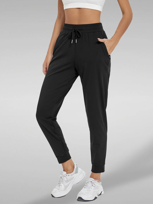 Women's High Waisted Joggers with Pockets Athletic Workout Yoga Sweatpants Comfy Lounge Pants