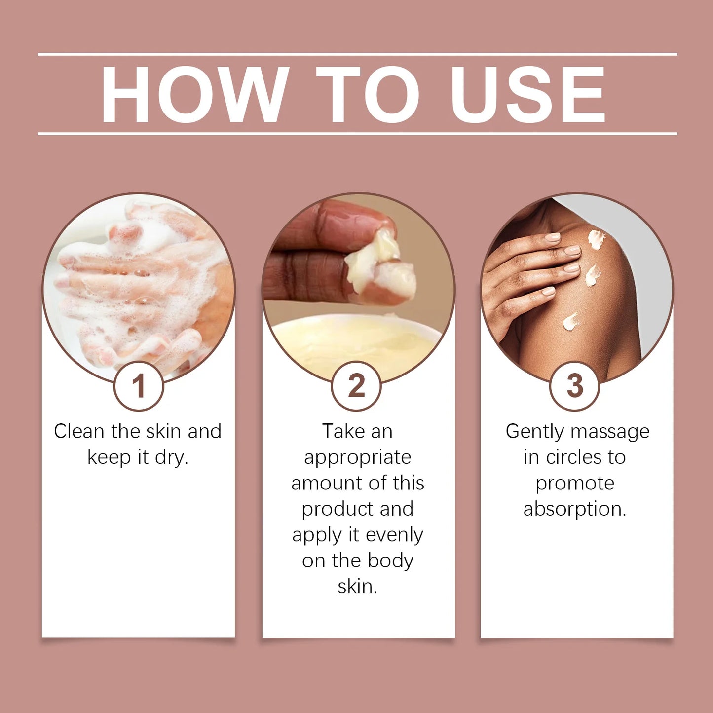 Oceaura Shea Butter Body Cream Lasting Moisturize Improve Dullness Nourishing Non-sticky Improve Skin Texture Body Cream