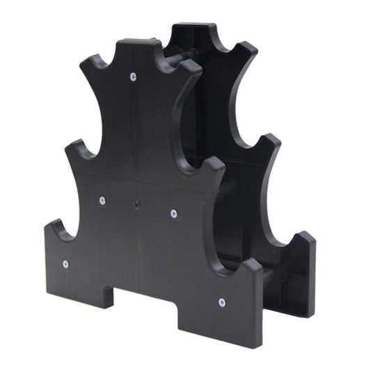 Dumbbell Rack 3 Tier Weight Storage Organizer Compact Weight Rack for Dumbbells Small for Home Gym Organization