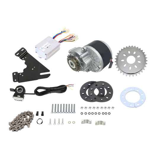 350W E-Bike Brush Motor Thumb W/Freewheel 36Volt Electric Bicycle Conversion Kit