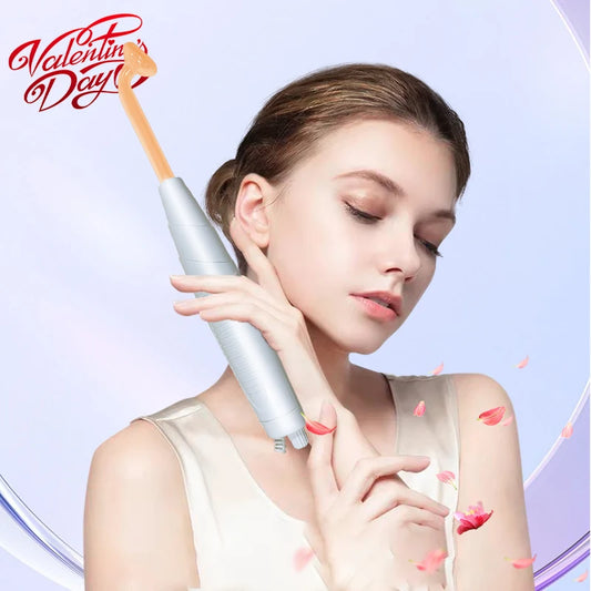 4 In 1 Facial Skin Care Stick High Frequency Facial Massager Skin Care Set Portable Tools for Family Use
