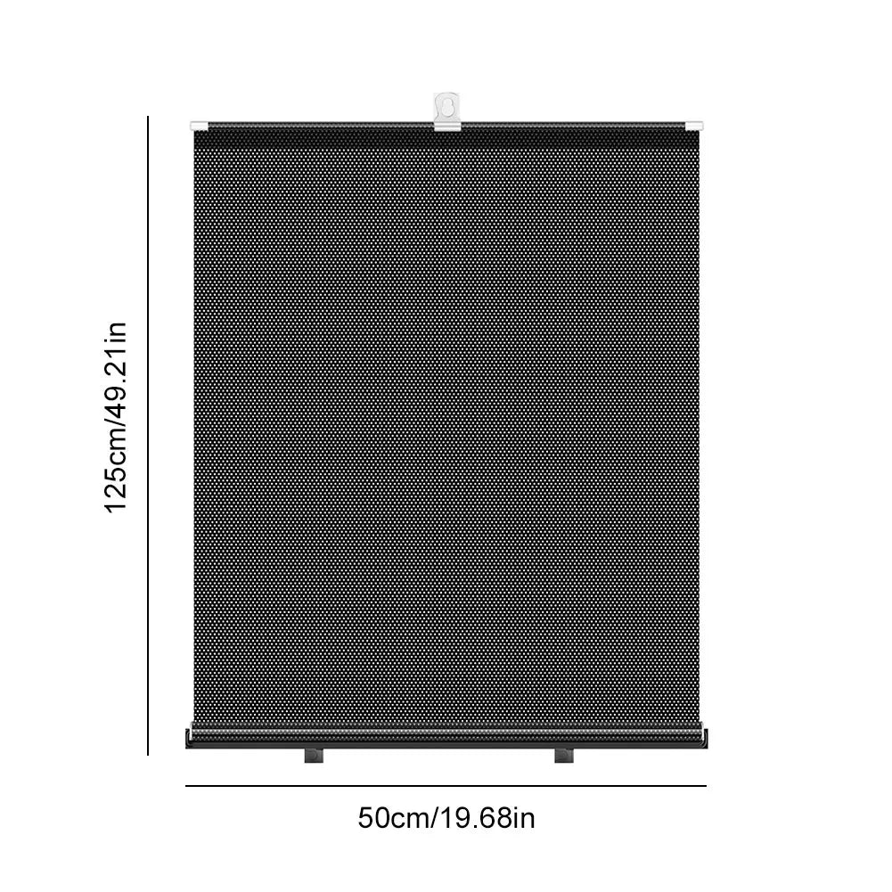 Universal Roller Blinds Sunshade Suction Cup Sun Visors Blackout Curtain Car Bedroom Kitchen Window Sun-Shading Roller Curtains