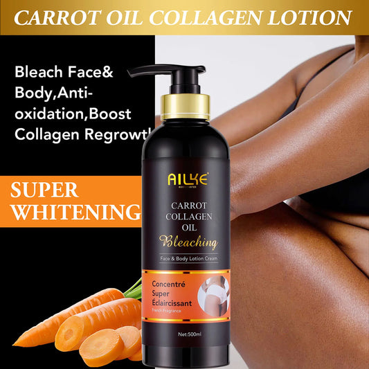 AILKE Collagen Whitening Set, Moisturizer, Hydration, Dark Spot Removal Cream, Brightening Body Lotion, Armpit Whitening Cream