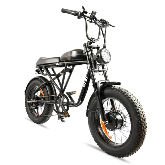 20 Inch 1000 Watt Dual Motor 48 Volt 100 Kilometer Fat Tire Electric Mountain Bike Aluminum Alloy Adult SUV Electric Bike