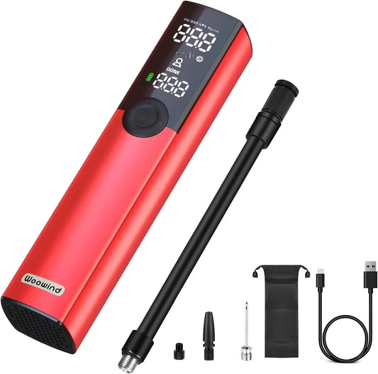 Woowind BP188 Electric Bike Pump Portable Tire Inflator Compressor 150 PSI