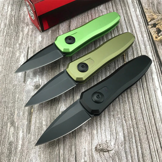 KS 7500 Mini Folding Knife 8Cr18Mov Steel Blade Aluminum Alloy Handle Outdoor Camping Survival Tactics EDC Hunting Knife