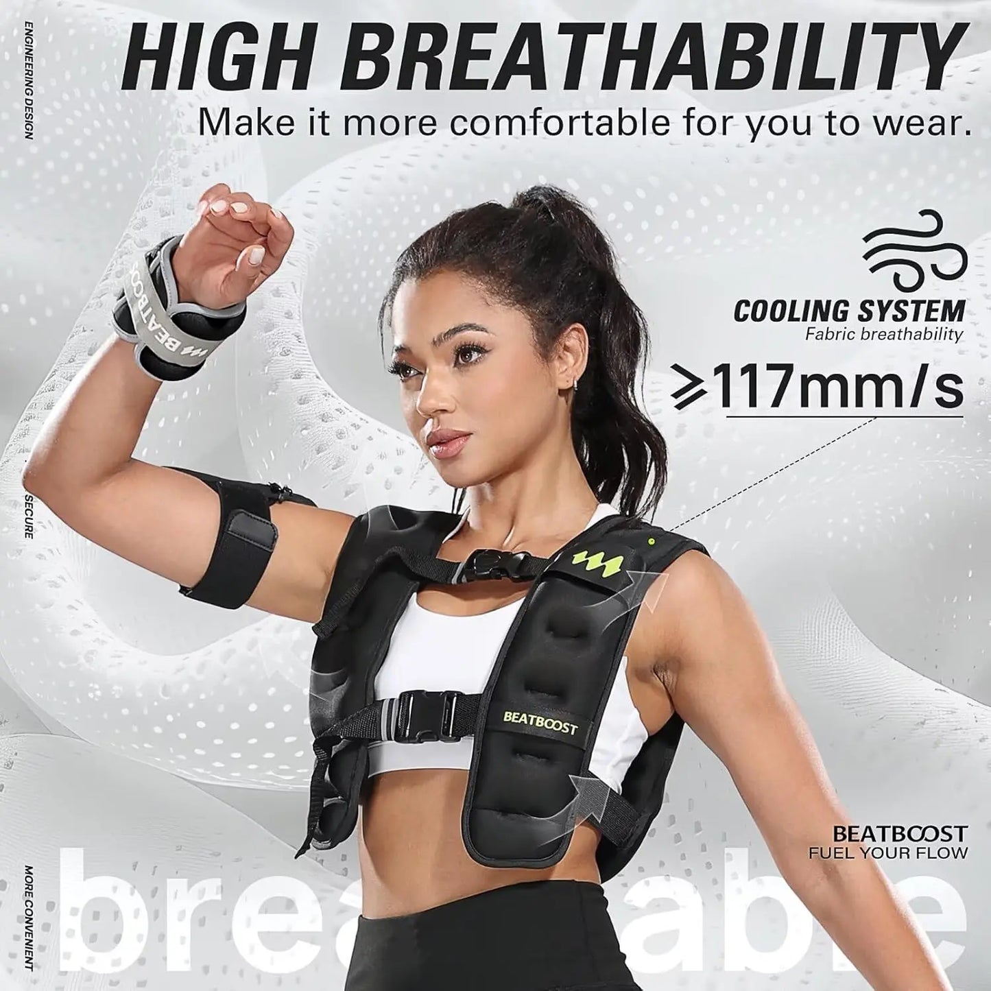 Weighted Vest for Women and Men 10lb to 40lb with Ironsand for Strength Training Running and Walking
