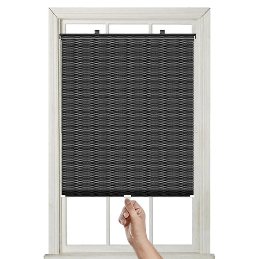 Universal Roller Blinds Sunshade Suction Cup Sun Visors Blackout Curtain Car Bedroom Kitchen Window Sun-Shading Roller Curtains